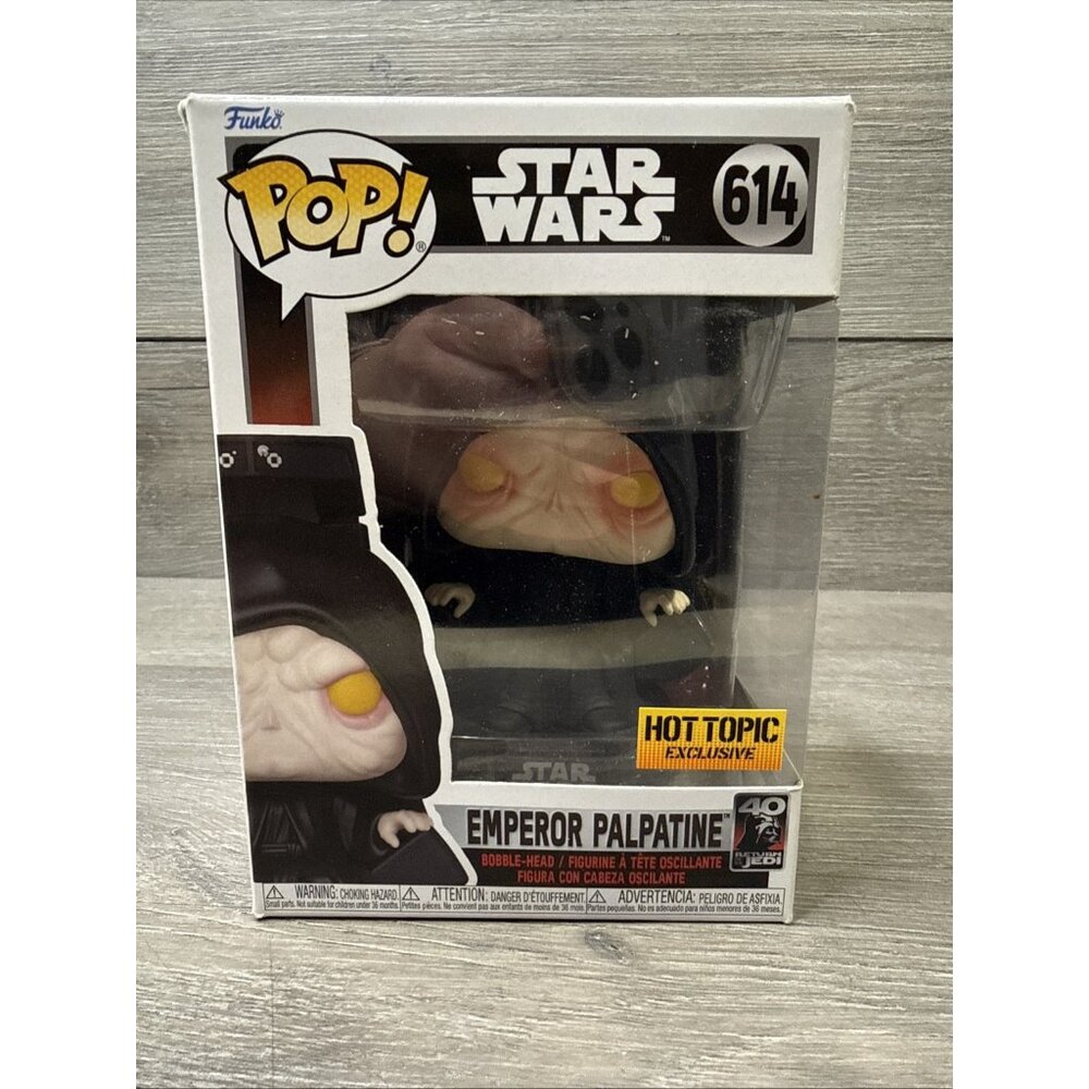 Star Wars Funko Pop! Emperor Palpatine Hot Topic (Exclusive) #614